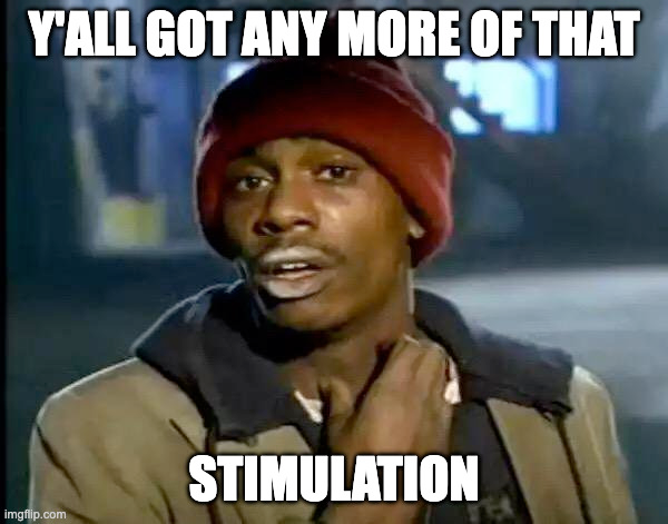meme about screen based stimulation
